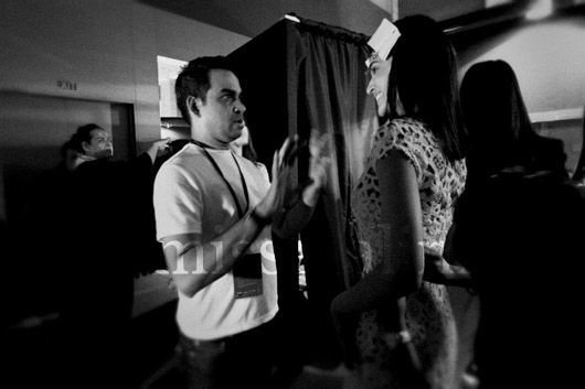 Designer Bibhu Mohapatra’s Backstage Photos from Lakmé Fashion Week