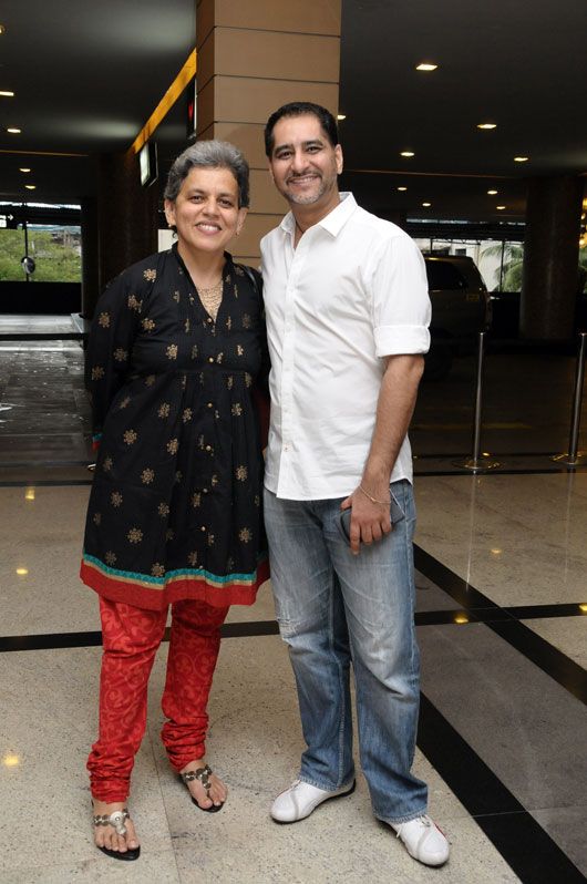 Brinda Miller with Vikram Bawa