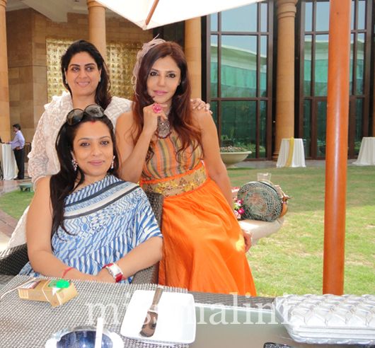 Brunch in The Lawns Of Leela Palace with Jyotika and Ritu Singh
