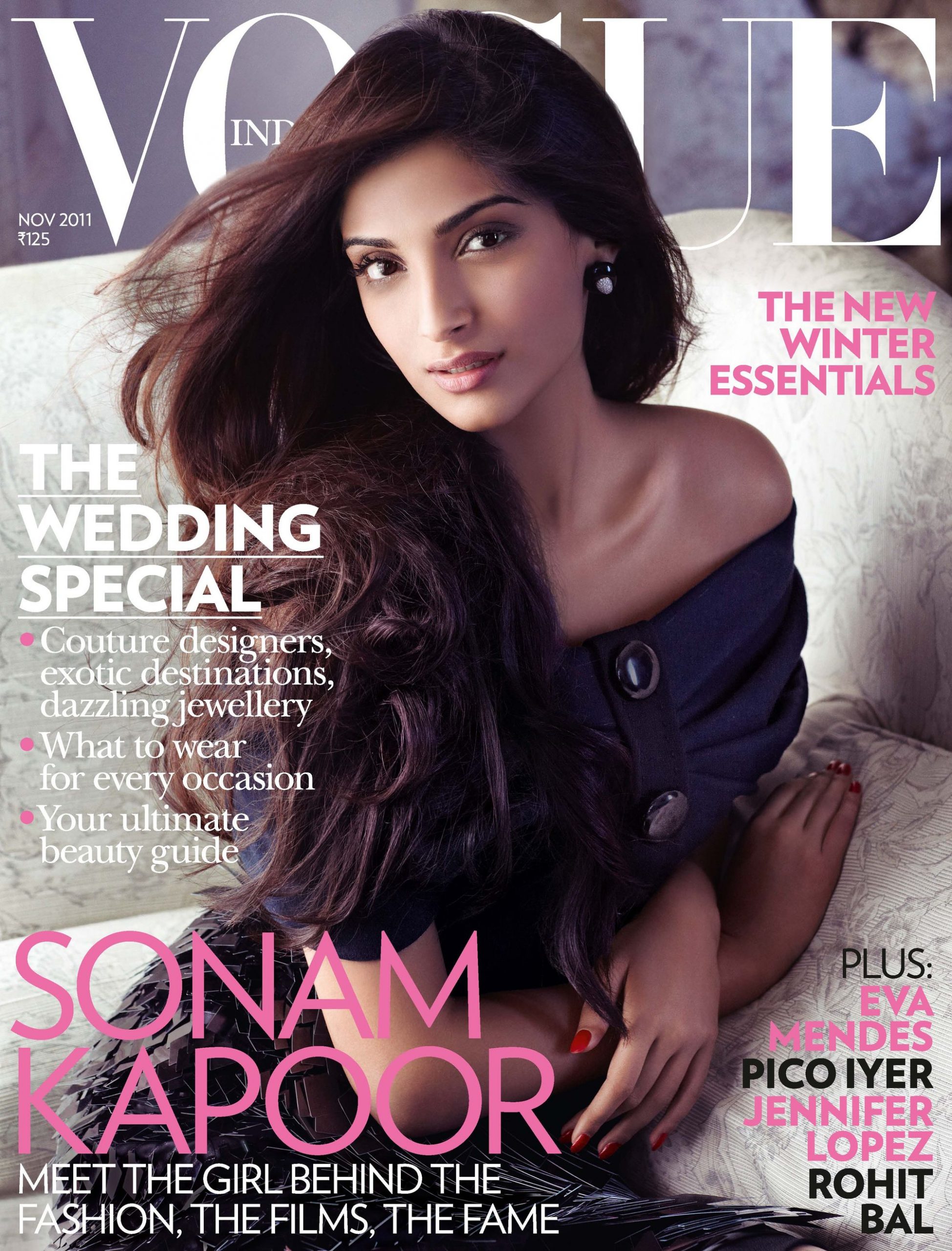 Sonam Kapoor Vogue November Issue