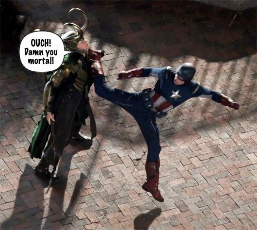 Captain America and Loki (Picture COurtesy Comicvine.com)