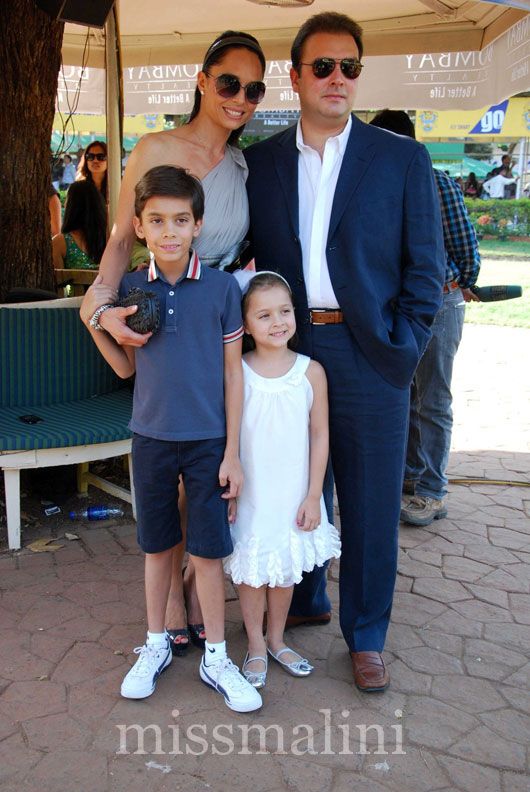 Celina & Jeh Wadia with their children