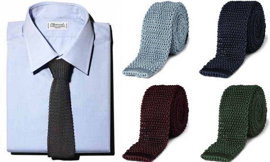 Charvet knitted ties <3