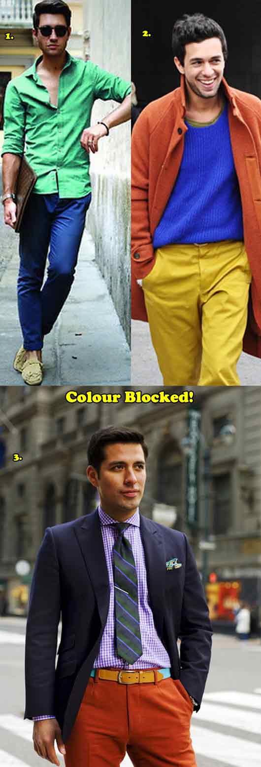 Colour Block Blokes