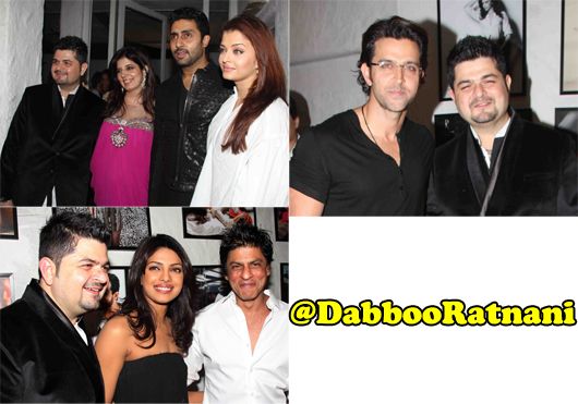 Dabboo Ratnani with the best of Bollywood at his previous calendar launches