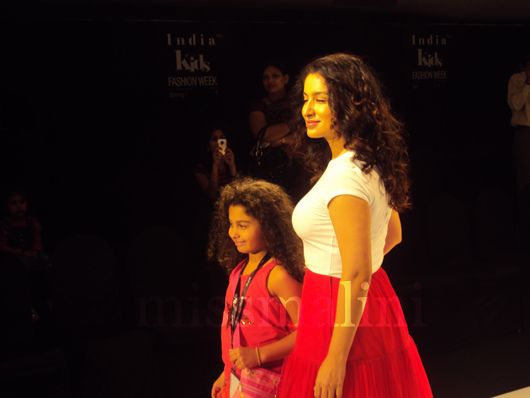 Tisca Chopra models for Sonali Mansingka