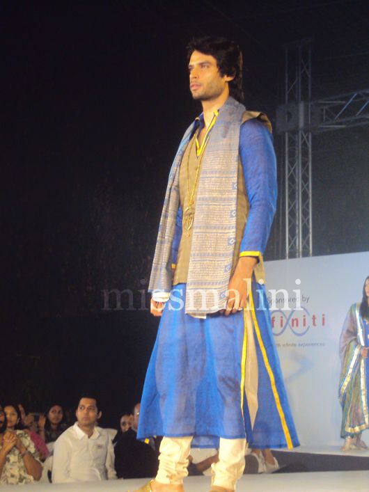 Gaurav Arora dazzles in ethnic wear designed by a student