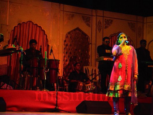 A visually challenged singer from UDAAN performs in Mumbai