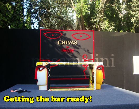 The Chivas Studio bar!
