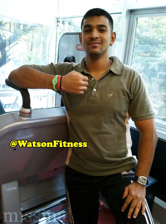 Hitesh at Watson Fitness