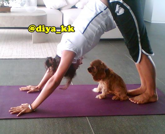 Diya Kurien Kapoor aka Yoga Girl