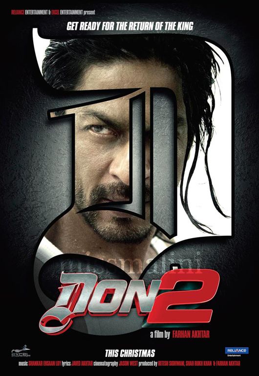 A poster for Don 2