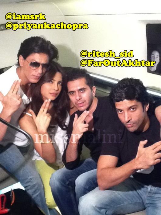 Inside the Don's Den - Shah Rukh Khan, Priyanka Chopra, Ritesh Sidhwani and Farhan Akhtar