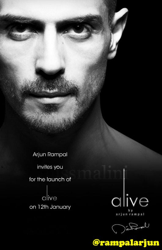 Want to Smell Like Arjun Rampal? Be “Alive”!
