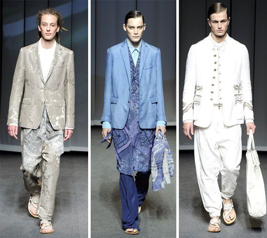 Etro Menswear Collection Looks to India for Inspiration