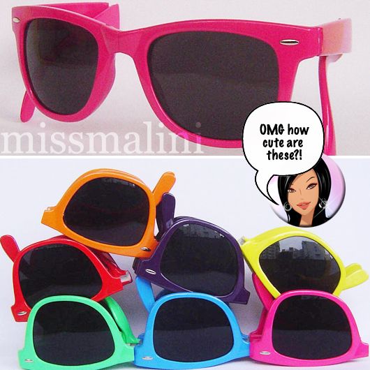 Stealth Folding Wayfarer Sunglasses