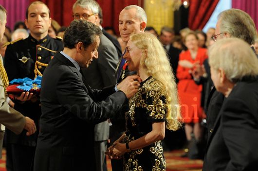 Nicolas Sarkozy and Fanca Sozzani