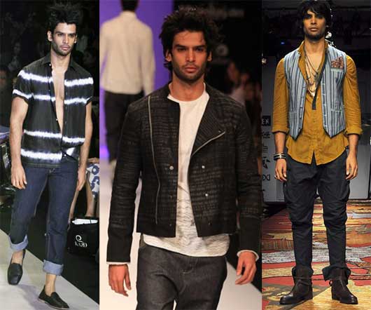 Gaurav on the runway