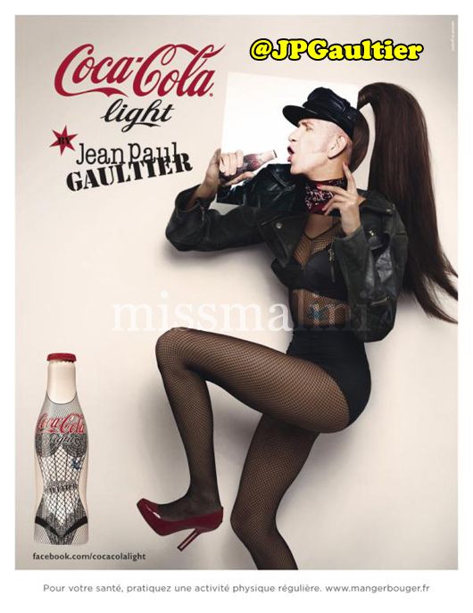 Jean Paul Gaultier Does Coke! (Diet, of Course.)
