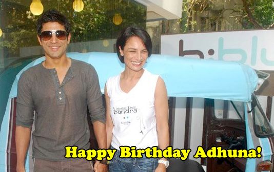 Happy Birthday Adhuna Akhtar!
