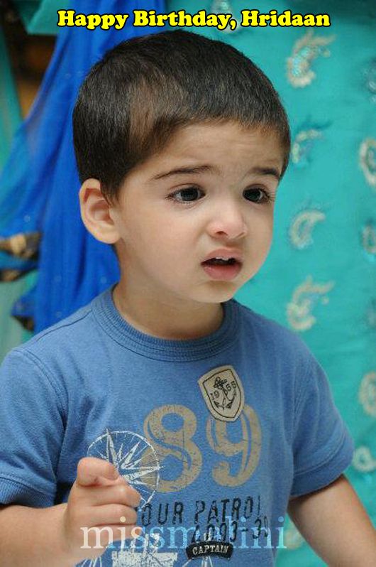 Happy 4th birthday, Hridaan Roshan