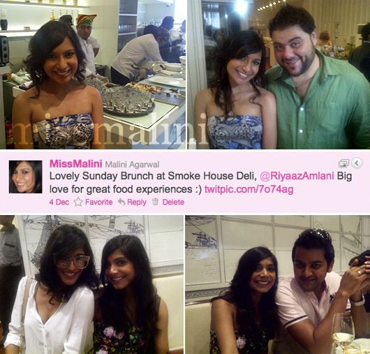 MissMalini and Riyaaz Amlani