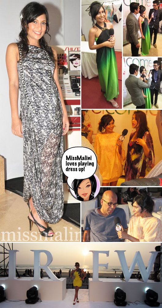 MissMalini at India Resort Fashion Week