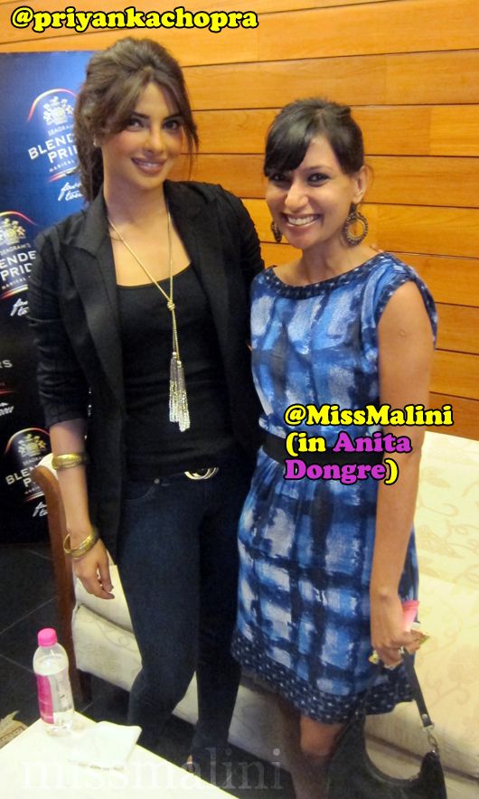 Priyanka Chopra and MissMalini