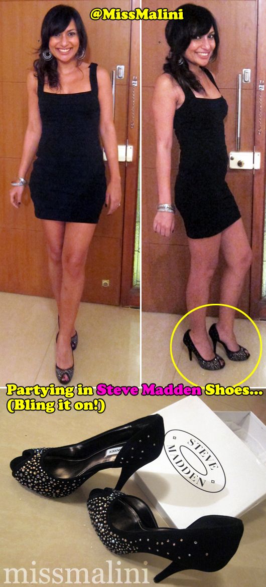 MissMalini in Steve Madden Shoes MissMalini in Steve Madden Shoes