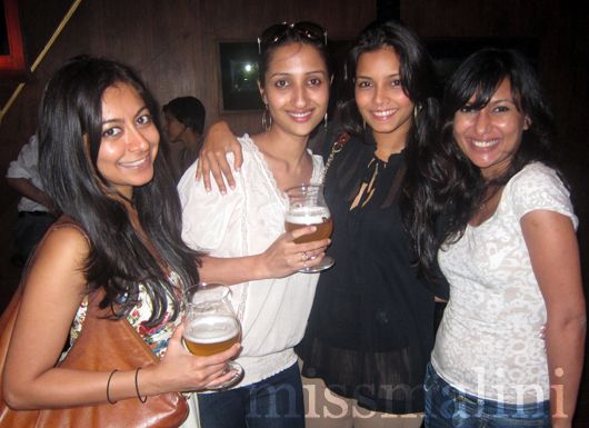 Heena Jain, Parul Kakad, Junelia Aguiar and MissMalini