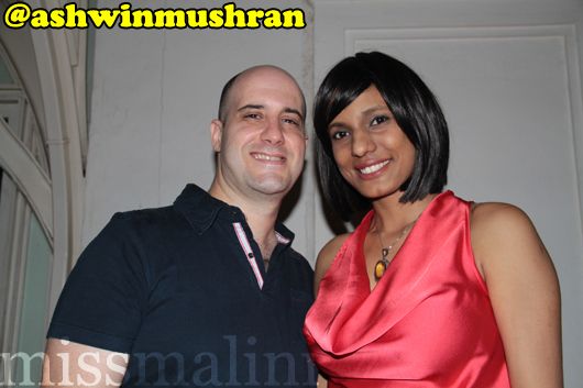 Ashwin and Rebecca Mushran
