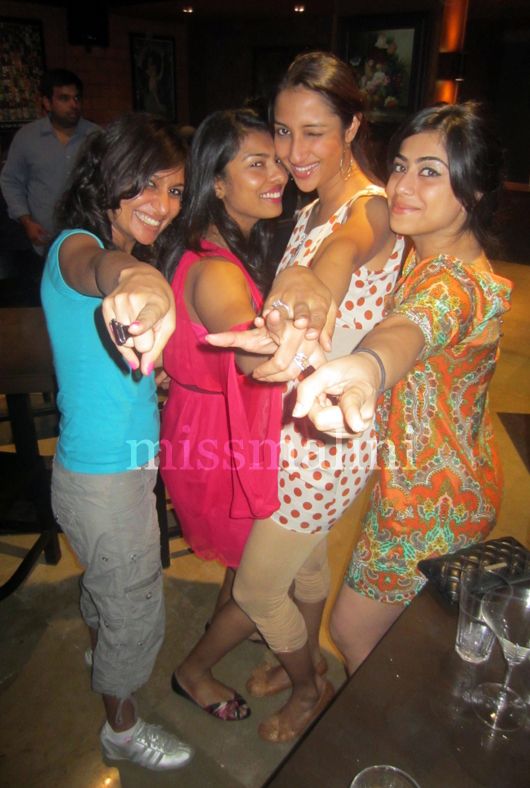 MissMalini, Neha, Parul and Zeenat