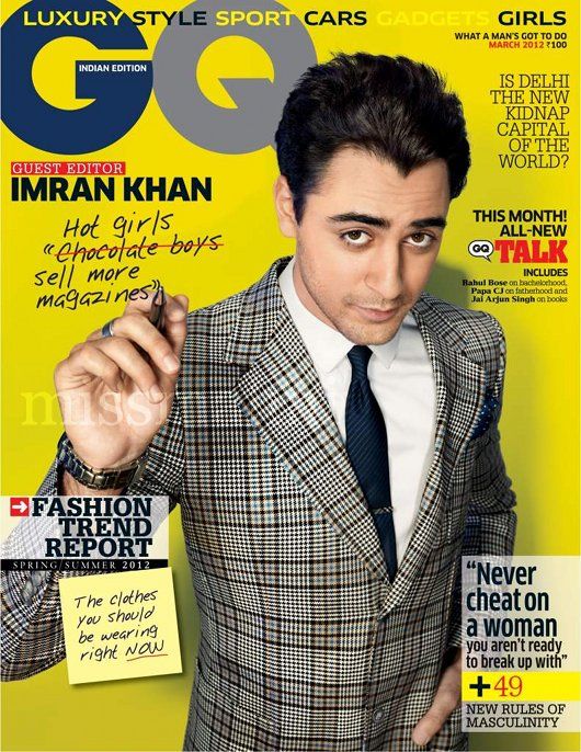 Imran Khan Believes Hot Girls Sell More Magazines