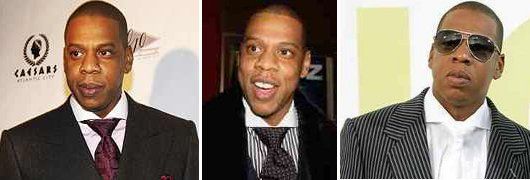 Jay-Z and his signature Windsor knot