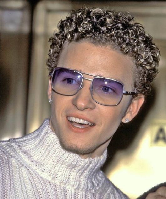 Justin Timberlake Frosted Hairstyle