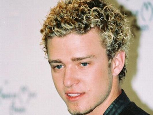 Justin Timberlake Curly Hair