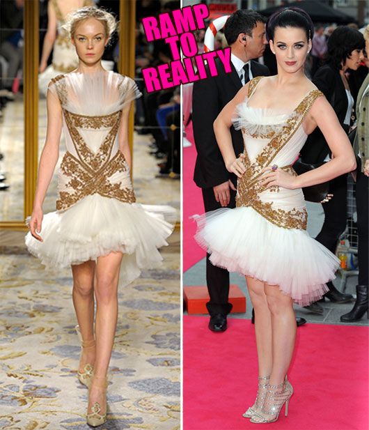 Katy Perry in Marchesa