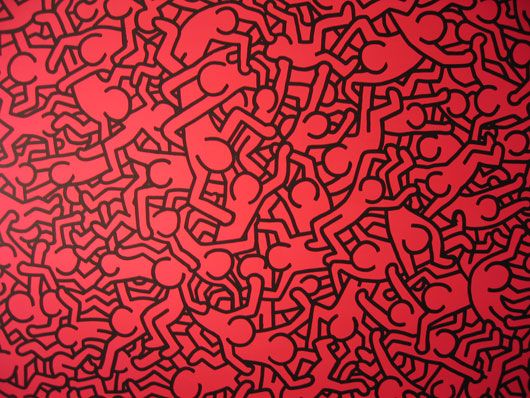 Painting by Keith Haring