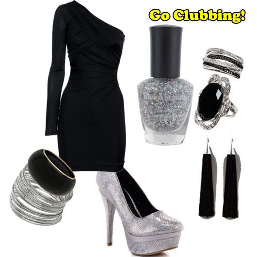 Go Clubbing in your LBD (photo courtesy | cocktailsdetails.com)