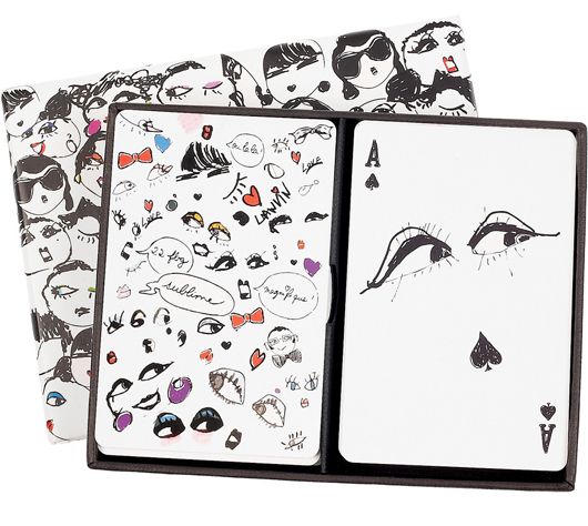 Lanvin Set of two playing cards (picture courtesy Net-a-porter.com)