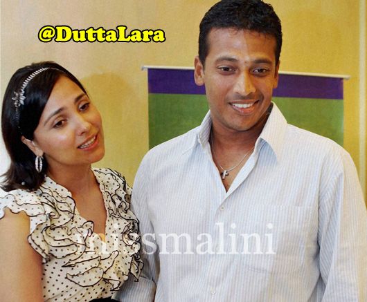 Lara Dutta with Mahesh Bhupathi