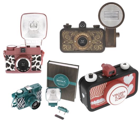 Lomography cameras (Picture Courtesy Colette.fr)