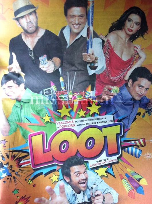 The 1st look poster for "Loot"