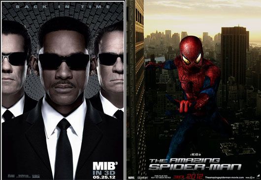 Men In Black III and The Amazing Spider-man