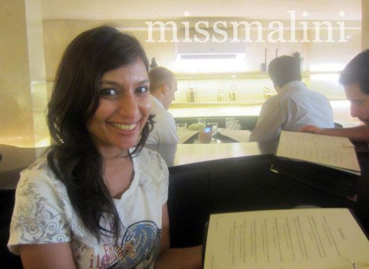 MissMalini at Indigo Deli