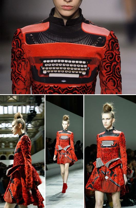 Fashion Poll: Mary Katrantzou’s Typewriter Dress