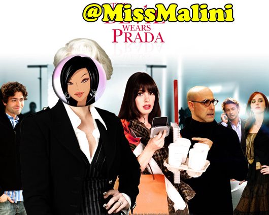 @MissMalini Wears Prada
