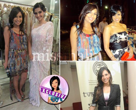 Sonam Kapoor, Shehla Khan, Mandira Bedi, VJ Ramona with MissMalini on UTV Bindass Style Police Episode #15