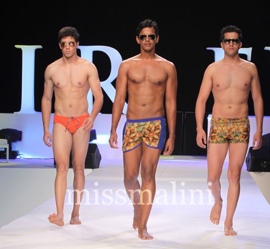 Shantanu & Nikhil also did swimwear for men