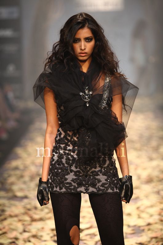 Ex Miss India - Manasvi Mamgai - in a Gothic design by Rocky S.